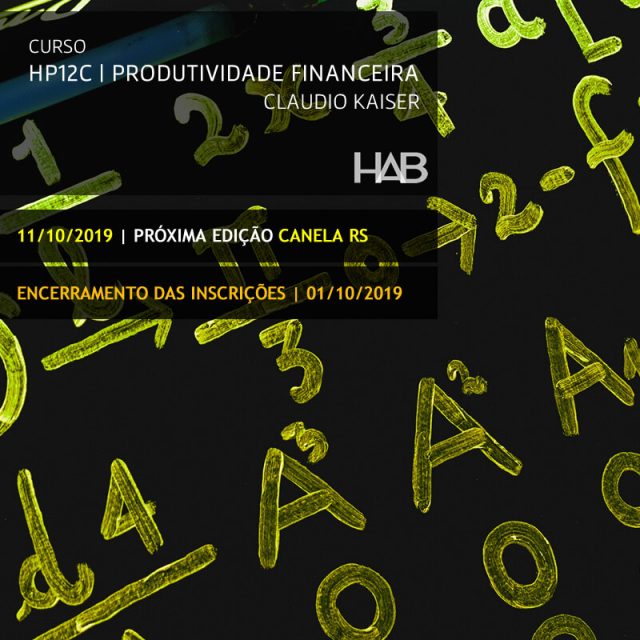HP12C – PRODUTIVIDADE FINANCEIRA – Cláudio KAISER